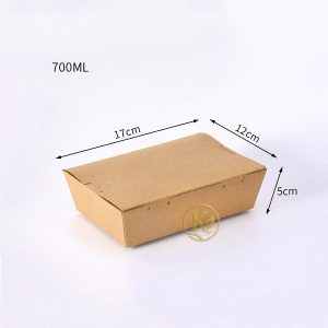 hộp nắp gập 700ml