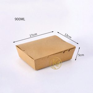hộp nắp gập 900ml