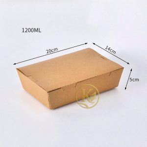 hộp nắp gập 1200ml