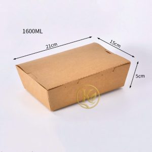 hộp nắp gập 1600ml