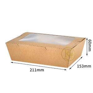 Hộp 1600ml mica trong