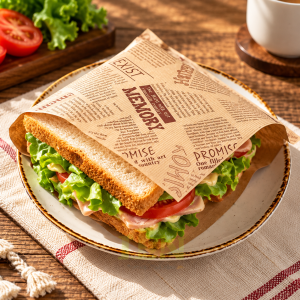 Túi giấy đựng bánh mì Kebab mang đi